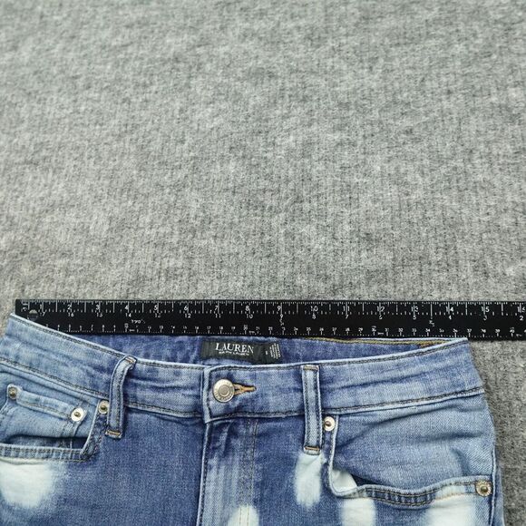 Ralph Lauren Jeans Womens 6 Blue Denim Skinny Ankle Coastal Wash Premier Casual- - Picture 10 of 12